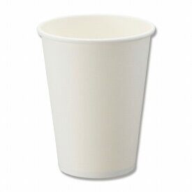 HEIKO 紙コップ(ペーパーカップ) アイス・ホット兼用 12オンス ホワイト 50個