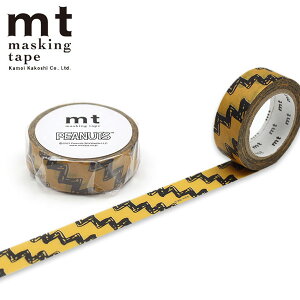 �}�X�L���O�e�[�v mt �J������H�� mt × PEANUTS �s�[�i�b�c �`���[���[�E�u���E���X �X�g���C�v MTPNUT04 15mm×7m �X�k�[�s�[