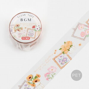 �N���A�e�[�v ���� PET BGM �r�[�W�[�G�� Life ���C�t �t�����[�E�M�������[ BM-CB001 30mmx5m
