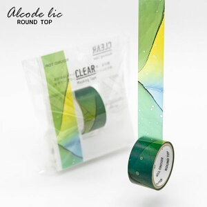 NAe[v ROUND TOP ۓVY Ehgbv Alcodeloc NA}XLOe[v stay 20mm×3m AY-CLMK-003