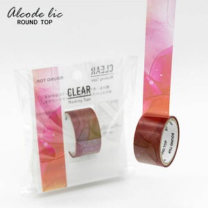 NAe[v ROUND TOP ۓVY Ehgbv Alcodeloc NA}XLOe[v belive 20mm×3m AY-CLMK-006