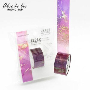 NAe[v ROUND TOP ۓVY Ehgbv Alcodeloc NA}XLOe[v release 20mm×3m AY-CLMK-008
