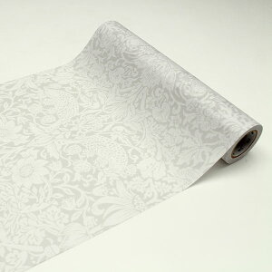 EH[V[g JH mt CASA FLEECE t[X Morris & Co. PureStrawberry Thief Embroidery Dove MTCAF2327 230mm×5m