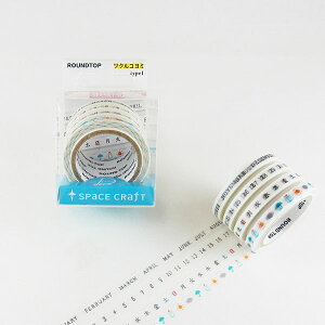 }XLOe[v ROUND TOP ۓVY Ehgbv SPACE CRAFT cNR~ -type1 5mm×7m 4 SC-MK-087
