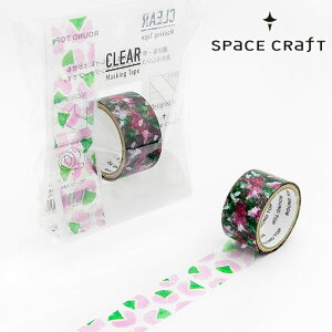 NAe[v ROUND TOP ۓVY Ehgbv SPACE CRAFT NA}XLOe[v  20mm×3m SC-CLMK-006