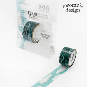 NAe[v ROUND TOP ۓVY Ehgbv insomnia design NA}XLOe[v over the couds 20mm×3m ID-CLMK-008