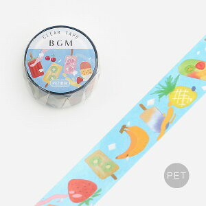 �N���A�e�[�v ���� PET BGM �r�[�W�[�G�� �Č���E�t���[�c�A�C�X BM-CLN003 20mmx5m