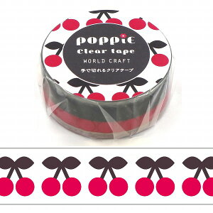 NAe[v [hNtg WORLD CRAFT POPPiE Cherry POP-CT15-011 15mm×5m e[v