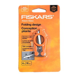 はさみ 花岡 ペーパーインテリジェンス FISKARS フィスカース 携帯用はさみ 110mm 9512