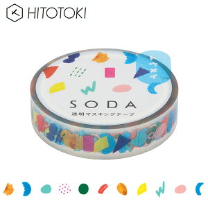 NAe[v  PET LOW KINGJIM \[_ SODA }XLOe[v pbg CMT10-006 10mm×4m qggL HITOTOKI