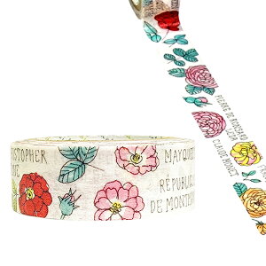 }XLOe[v V[ VWJgE Shinzi Katoh wu[K[f My Heavenly GardenV[Y Rose ks-mt-10370 15mm×7m