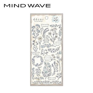 V[gV[ }ChEFCu MIND WAVE decor sticker fR[XebJ[ iron blue ACAu[ 81513 V[ NAV[