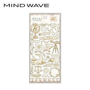 V[gV[ }ChEFCu MIND WAVE decor sticker fR[XebJ[ bronze uY 81514 V[ NAV[
