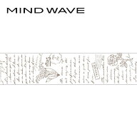 クリアテープ 透明テープ マインドウェイブ MIND WAVE レター 95190 30mm×3m