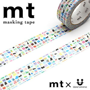 }XLOe[v mt JH mt × island universe AChjo[X Flags S MTLAND01 15mm×7m