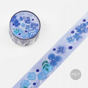 �N���A�e�[�v ���� PET BGM �r�[�W�[�G�� Special �X�y�V���� �T�C�_�[�E�u���[�x���[ BM-CSS001 20mm×5m