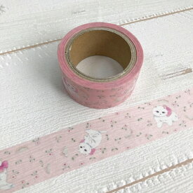 マスキングテープ PAPIER PLATZ パピアプラッツ クレス LILY OF THE VALLEY Masking tapes Marshmallow 20mm×7m 37-808