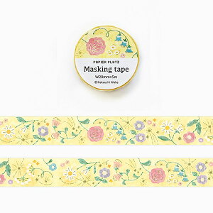 }XLOe[v PAPIER PLATZ psAvbc NX  20mm×5m Ȃ킩 bright flower 52-029