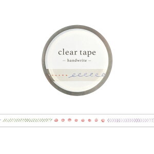 �N���A�e�[�v �����e�[�v �}�C���h�E�F�C�u MIND WAVE �n���h���C�g handwrite 95293 7mm×5m
