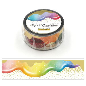 NAe[v  PET [hNtg WORLD CRAFT  LL Colorful puddle KCT20-007 20mm×5m e[v