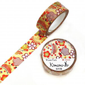 }XLOe[v Kimono J~C\Y (HANA) FT^Cv |~ GR-1081 15mm×7m SAIEN ʉ