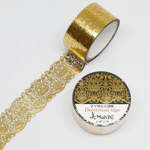 �N���A�e�[�v ���� PET ��MONDE �J�~�C�\�Y�� �f�R���[�V�����e�[�v ���K���X(����) GR-4076 20mm×3m SAIEN �ʉ�