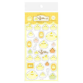 シートシール 古川紙工 ぴよりん 透明シールシート ふわふわぴよりん QS211 紙文具 文房具