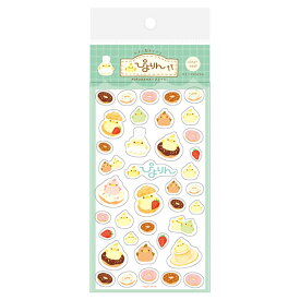 シートシール 古川紙工 ぴよりん 透明シールシート スイーツぴよりん QS213 紙文具 文房具