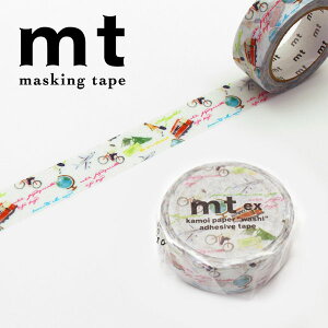 �}�X�L���O�e�[�v mt �J������H�� mt ex 1�� ���E�̌��t�ƃC���X�g 15mm×7m MTEX1P245