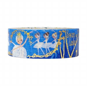 }XLOe[v V[ VWJgE Shinzi Katoh ҂}XLOe[v oGVA^[ Swan Lake ks-dt-10261 15mm×3m 킢 
