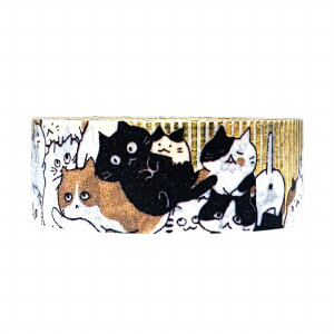 }XLOe[v V[ VWJgE Shinzi Katoh ҂}XLOe[v ˂˂ Nekonekone ks-dt-10262 15mm×3m 킢