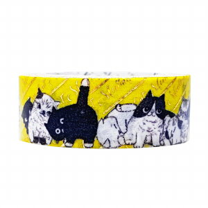 }XLOe[v V[ VWJgE Shinzi Katoh ҂}XLOe[v ˂˂ Cat Meeting ks-dt-10263 15mm×3m 킢