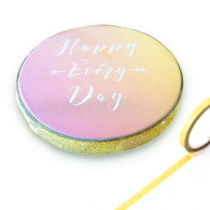 }XLOe[v ԉ y[p[CeWFX Ob^[e[v Happy Every Day S[h 5mm×5m H-PI ׃e[v