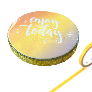 }XLOe[v ԉ y[p[CeWFX Ob^[e[v Enjoy Today CG[ 5mm×5m H-PI ׃e[v