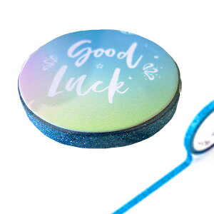 }XLOe[v ԉ y[p[CeWFX Ob^[e[v Good Luck u[ 5mm×5m H-PI ׃e[v