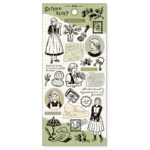 V[gV[ }ChEFCu MIND WAVE Serene Story sticker Z[Xg[[XebJ[ IrA̕ 82068 V[ NAV[