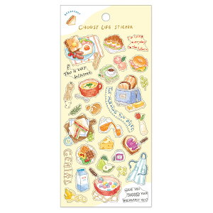 V[gV[ }ChEFCu MIND WAVE CHOOSY LIFE STICKER(`[W[CtXebJ[) BREAKFAST(ubNt@[Xgj 82160 V[ NAV[ }bgjX
