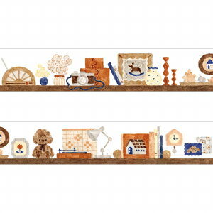 }XLOe[v PAPIER PLATZ psAvbc NX Ȃ킩 Masking tape ƃCeA 20mm×7m 52-073