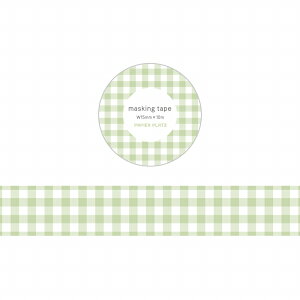 }XLOe[v PAPIER PLATZ psAvbc NX IWi}XLOe[v Check Lettuce greeni`FbN^XO[j15mm×10m 72-027