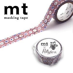 �}�X�L���O�e�[�v mt �J������H�� mt × Polly Fern Tile MTPOLL03 15mm×5m �|�[���[�E�t�@�[��