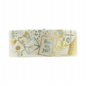 }XLOe[v V[ VWJgE Shinzi Katoh ҂}XLOe[v AJ Letter ^[ ks-dt-30028 15mm×3m