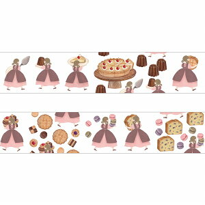 �}�X�L���O�e�[�v PAPIER PLATZ �p�s�A�v���b�c �N���X �Ă�ӂ����X Masking tape ���َq���Ă��܂��� 20mm×7m 52-068