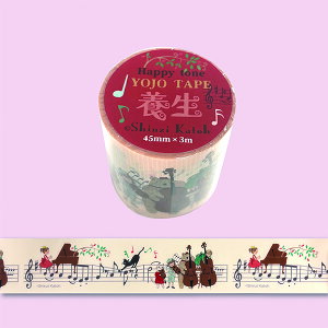 fUC{e[v YOJO TAPE V[ VWJgE Shinzi Katoh Happy tone ks-yj-10002 45mm×3m sAm y