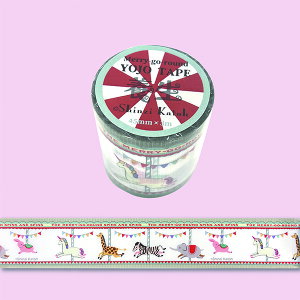 fUC{e[v YOJO TAPE V[ VWJgE Shinzi Katoh Merrygoround ks-yj-10003 45mm×3m [S[h