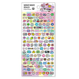 シートシール マインドウェイブ MIND WAVE MWシール 平成アゲアゲ日和 82513 かわいい 絵文字風 ギャル