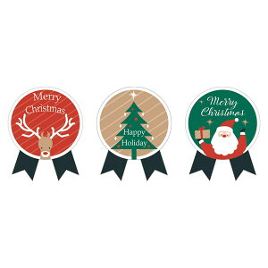 クリスマス ギフトシール 業務用 ハロークリスマス 108片入 HEIKO シモジマ