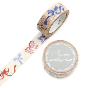 �}�X�L���O�e�[�v SAIEN �ʉ� �J�~�C�\�Y�� ���V���[�Y �L���L�����{�� UR-3090 15mm×7m