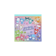 【楽天スーパーセール限定特価】メモパッド メモ帳 サンスター文具 TWICE×SANRIO スクエアメモ グラデー…