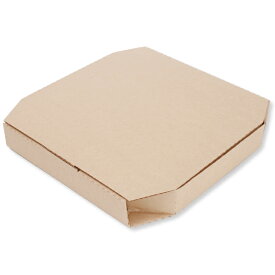 箱 HEIKO シモジマ 食品包材 ネオクラフトボックス ピザボックス（ピザ箱） Lサイズ（33.5x33.5cm） （10枚入）