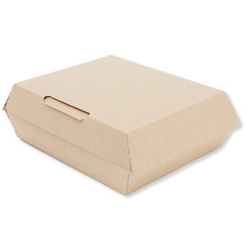 箱 HEIKO シモジマ 食品包材 ネオクラフトボックス ランチボックス L （耐油ボックス・10枚入）
